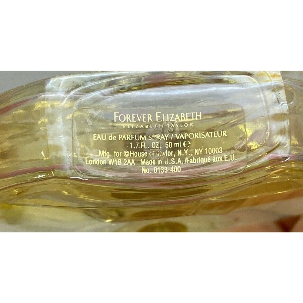 Forever Elizabeth Perfume Elizabeth Taylor EDP Spray for WOMEN 1.7 oz 50 ML 3/4 - Picture 4 of 4